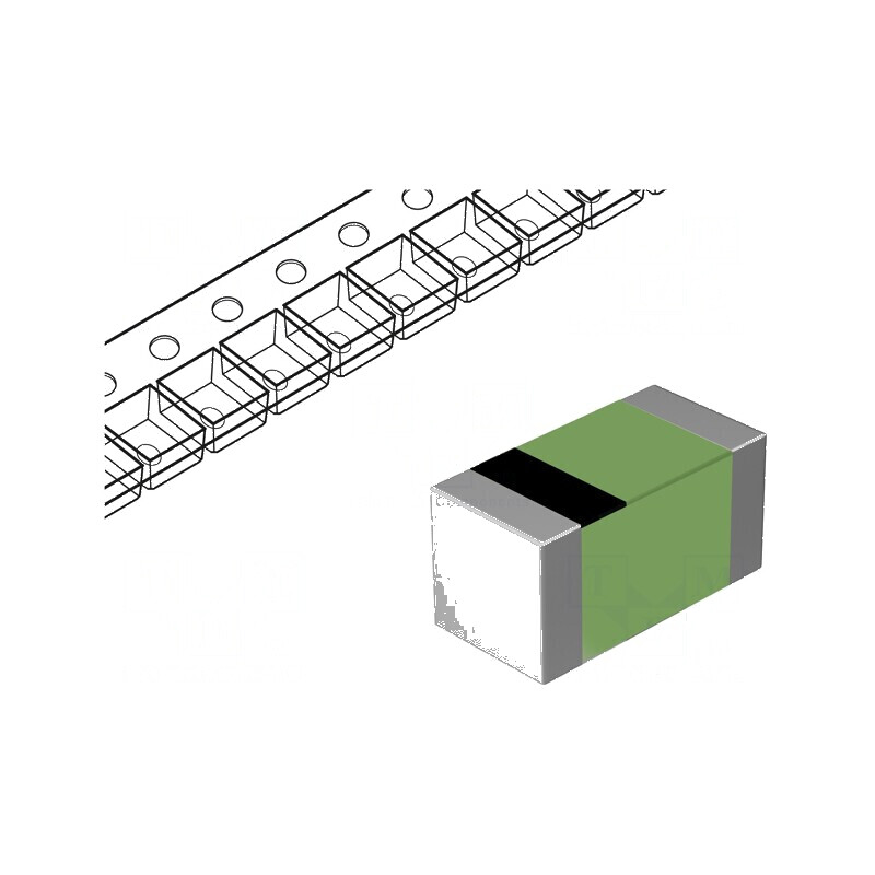 Inductor SMD 0402 2,7nH 800mA 0,1Ω Q8 6000MHz | Electronic-mag.ro | Componente Electronice