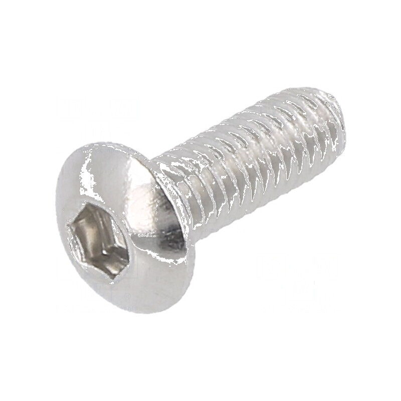 Şurub M3x8 Cap Buton Imbus HEX 2mm Oțel Inoxidabil A2 | Electronic-mag.ro | Componente Electronice Şurub M3x8 Cap Buton Imbus HEX 2mm Oțel Inoxidabil A2 | Electronic-mag.ro | Componente Electronice