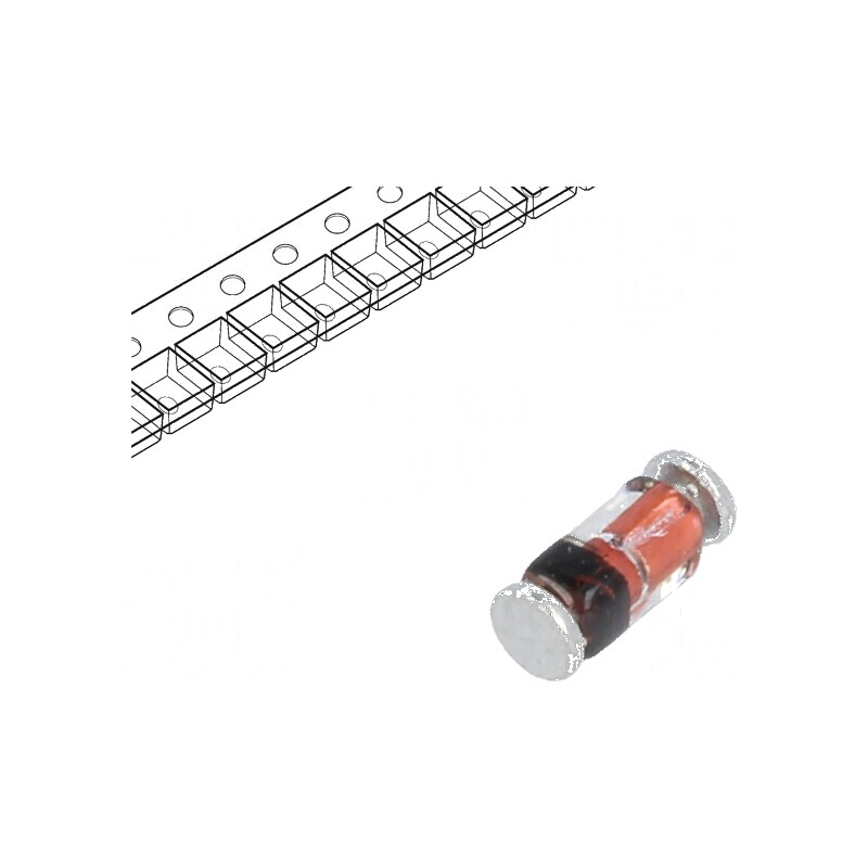 Diodă comutaţie SMD 100V 300mA 4ns QuadroMELF Ufmax 0,72V | Electronic-mag.ro | Componente Electronice Diodă comutaţie SMD 100V 300mA 4ns QuadroMELF Ufmax 0,72V | Electronic-mag.ro | Componente Electronice