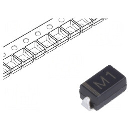 Diodă redresoare SMD 50V 1A Ufmax 1,1V Ifsm 30A | Electronic-mag.ro | Componente Electronice