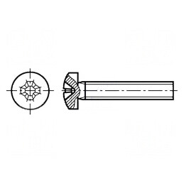 Şurub M2x10 Cap Rotund Phillips DIN 7985 | Electronic-mag.ro | Componente Electronice