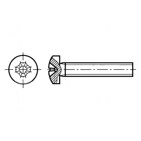 Şurub M2x10 Cap Rotund Phillips DIN 7985 | Electronic-mag.ro | Componente Electronice