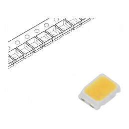 LED SMD 2216 PLCC2 Alb Neutru 4÷8lm 3250-3700K 20mA | Electronic-mag.ro | Componente Electronice