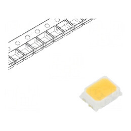 LED SMD 2216 PLCC2 Alb Neutru 6-10lm 3450-3700K 20mA | Electronic-mag.ro | Componente Electronice