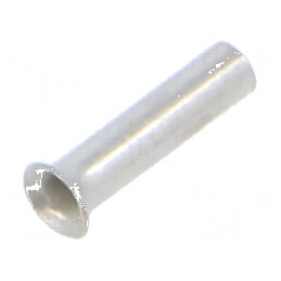 Vârf tub de capăt neizolat cupru 0,5mm² 6mm cositorit | Electronic-mag.ro | Componente Electronice