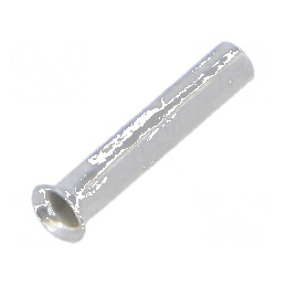 Vârf tub de capăt neizolat cupru 0,5mm2 8mm cositorit | Electronic-mag.ro | Componente Electronice