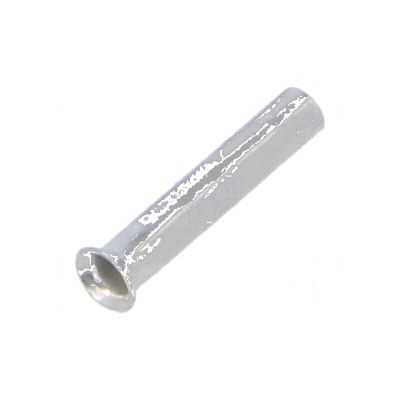 Vârf tub de capăt neizolat cupru 0,5mm2 8mm cositorit | Electronic-mag.ro | Componente Electronice Vârf tub de capăt neizolat cupru 0,5mm2 8mm cositorit | Electronic-mag.ro | Componente Electronice