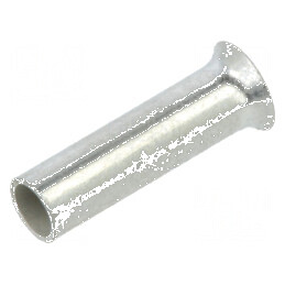 Vârf tub de capăt neizolat cupru 0,75mm² 6mm cositorit | Electronic-mag.ro | Componente Electronice