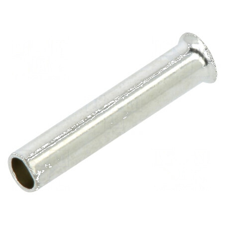 Vârf tub de capăt neizolat cupru 0,75mm2 8mm cositorit | Electronic-mag.ro | Componente Electronice