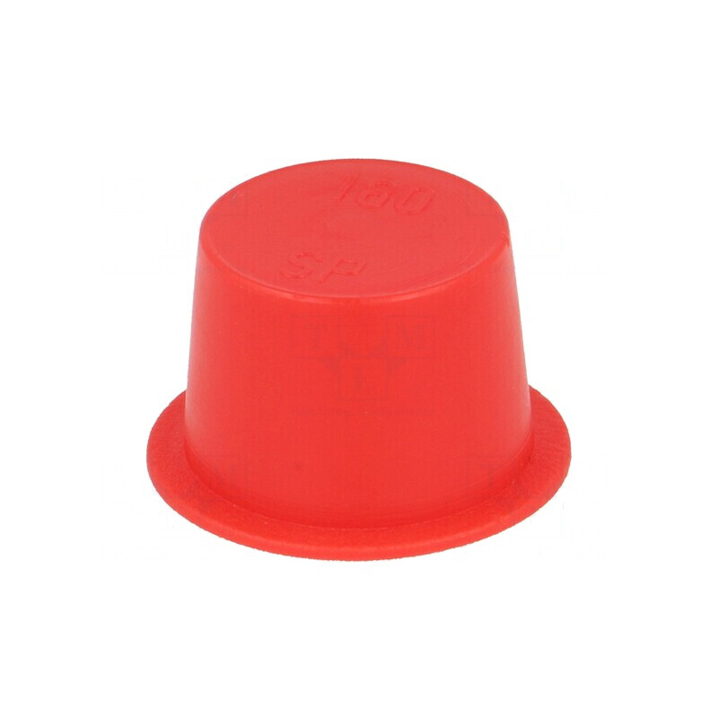 Obturator Corp Roșu 30mm Diametru 13,3mm Înălțime LDPE SafeCAP | Electronic-mag.ro | Componente Electronice Obturator Corp Roșu 30mm Diametru 13,3mm Înălțime LDPE SafeCAP | Electronic-mag.ro | Componente Electronice