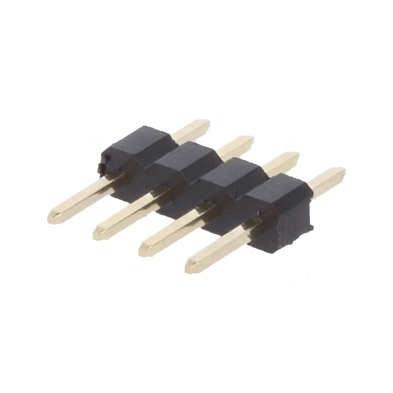 Conector şir pini tată 1x4, PIN 4, 2mm THT | Electronic-mag.ro | Componente Electronice Conector şir pini tată 1x4, PIN 4, 2mm THT | Electronic-mag.ro | Componente Electronice