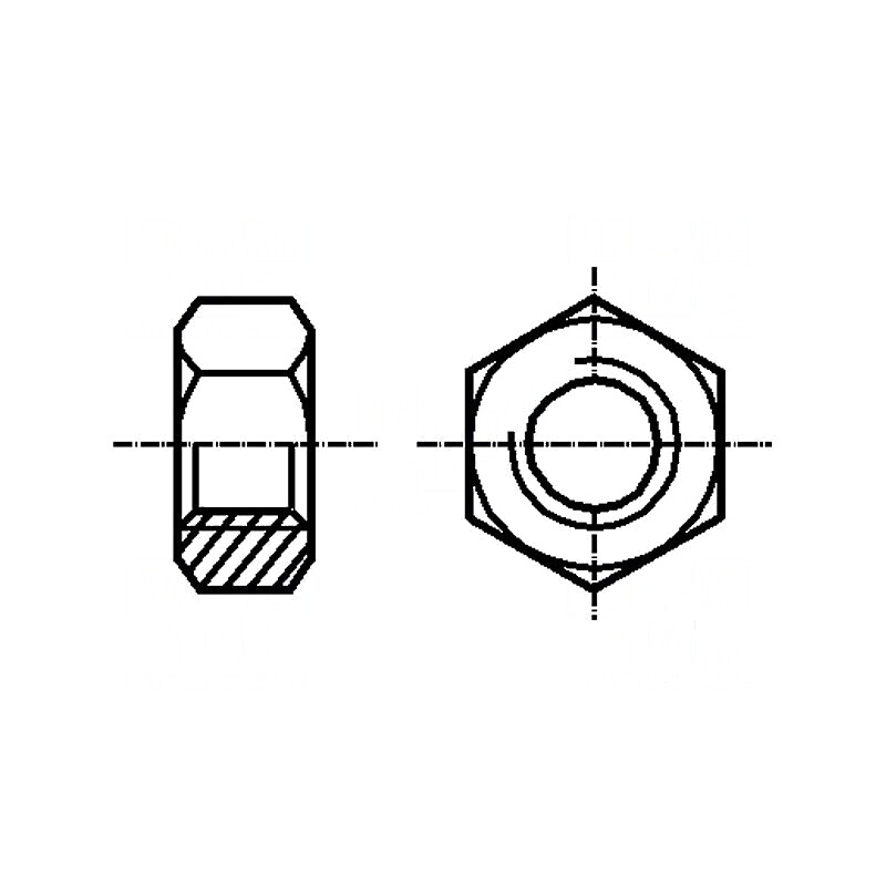 Piuliță hexagonală M2 din oțel zincat, H: 1,6mm, 4mm | Electronic-mag.ro | Componente Electronice Piuliță hexagonală M2 din oțel zincat, H: 1,6mm, 4mm | Electronic-mag.ro | Componente Electronice