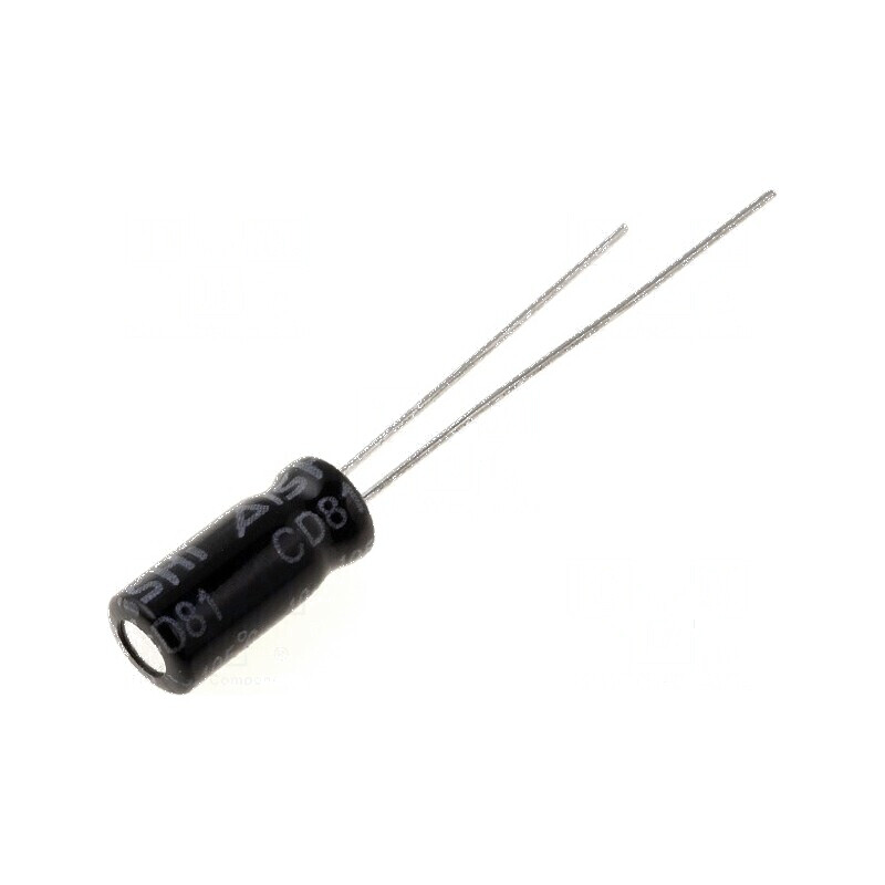 Condensator electrolitic THT 1uF 100V 5x11mm 2mm Raster | Electronic-mag.ro | Componente Electronice Condensator electrolitic THT 1uF 100V 5x11mm 2mm Raster | Electronic-mag.ro | Componente Electronice