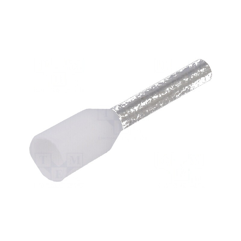 Vârf tub capăt izolat cupru 0,75mm² 8mm cositorit alb | Electronic-mag.ro | Componente Electronice Vârf tub capăt izolat cupru 0,75mm² 8mm cositorit alb | Electronic-mag.ro | Componente Electronice