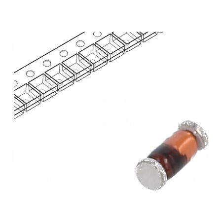 Diodă SMD 75V 0,15A 2ns MiniMELF Ufmax 1V | Electronic-mag.ro | Componente Electronice