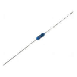 Rezistor metal film 100kΩ 0,6W THT 50ppm/°C Ø2,4x6,3mm ±1% | Electronic-mag.ro | Componente Electronice