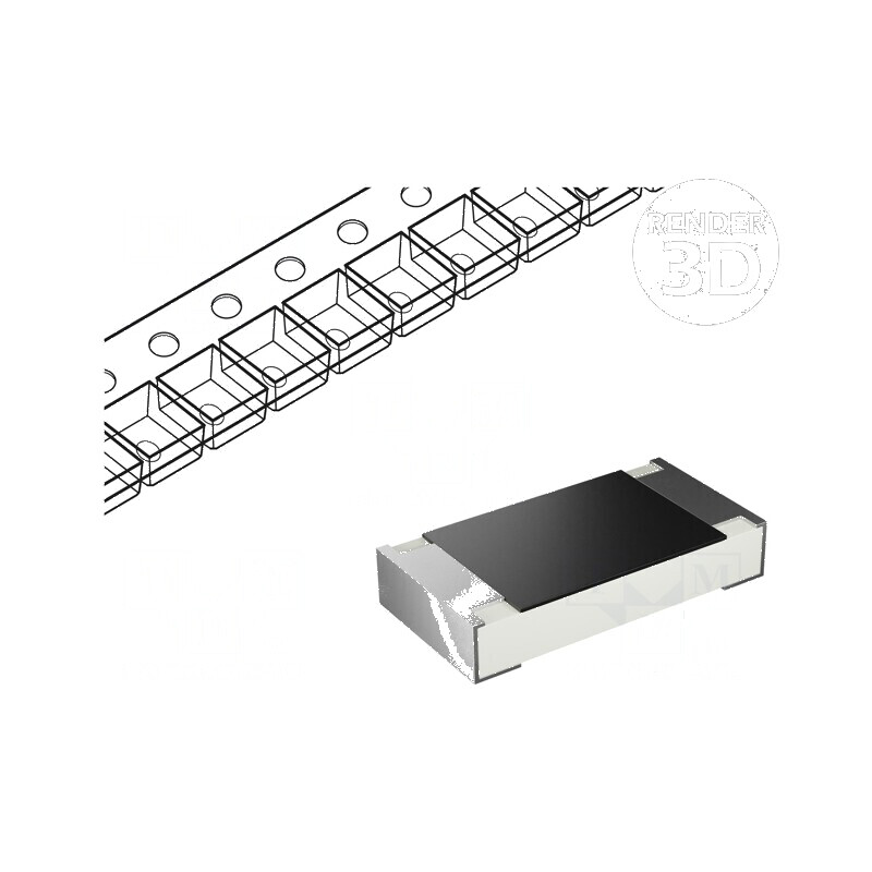 Rezistor SMD 1206 3,9MΩ 0,25W ±1% -55÷155°C | Electronic-mag.ro | Componente Electronice Rezistor SMD 1206 3,9MΩ 0,25W ±1% -55÷155°C | Electronic-mag.ro | Componente Electronice