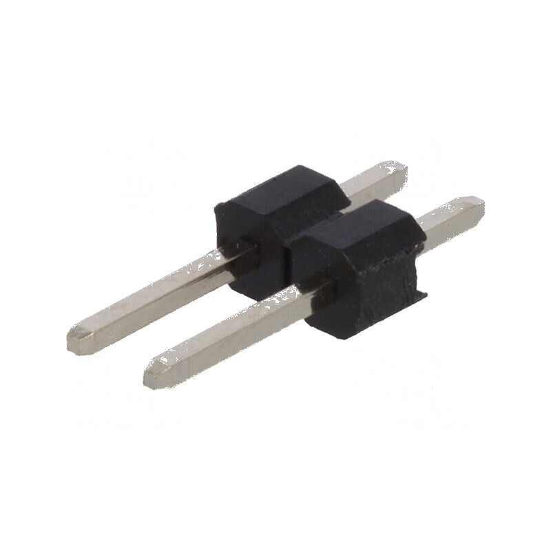 Conector şir pini tată 2 drept 2,54mm THT | Electronic-mag.ro | Componente Electronice Conector şir pini tată 2 drept 2,54mm THT | Electronic-mag.ro | Componente Electronice