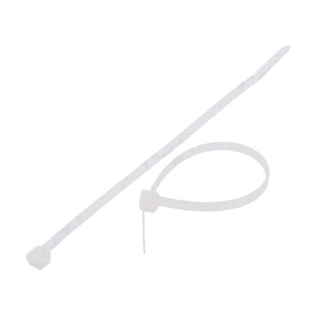 Colier de strângere poliamidă 140mm 3,6mm 177N naturală | Electronic-mag.ro | Componente Electronice
