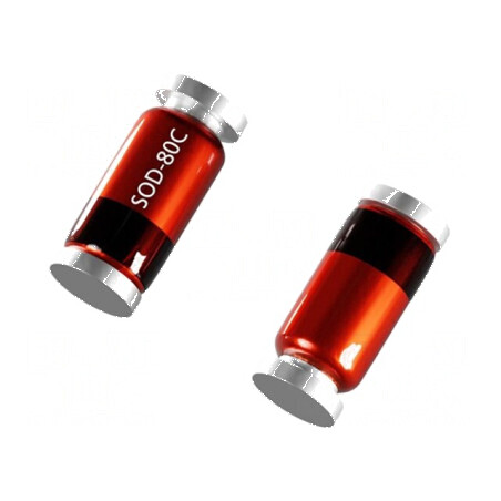 Diodă SMD 100V 0,15A MiniMELF 4ns Ufmax 1V | Electronic-mag.ro | Componente Electronice