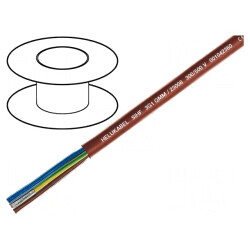 Cablu Siliconat SiHF 3G6mm2 Maro-Roșu | Electronic-mag.ro | Componente Electronice