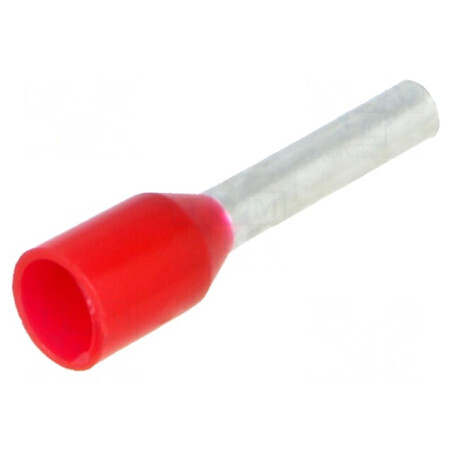 Vârf tub capăt izolat cupru 1mm² 8mm cositorit crimpat | Electronic-mag.ro | Componente Electronice