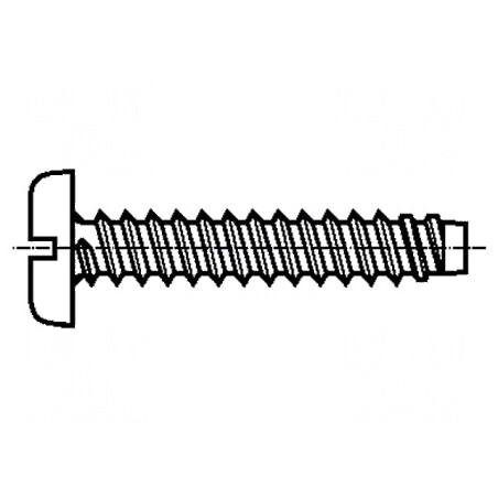 Şurub din oţel pentru plastic 2,2x4,5 cap rotund crestat 0,6mm | Electronic-mag.ro | Componente Electronice