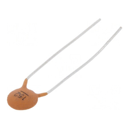 Condensator ceramic 1,5nF 100V Y5U ±20% THT 5mm | Electronic-mag.ro | Componente Electronice
