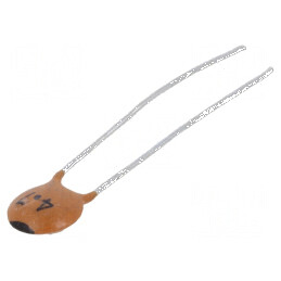 Condensator ceramic 4,7pF 100V C0G NP0 ±0,25pF THT 2,5mm | Electronic-mag.ro | Componente Electronice