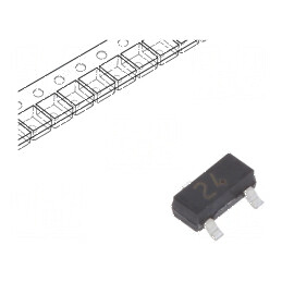 Diodă SMD 100V 215mA 4ns SOT23 - Redresor | Electronic-mag.ro | Componente Electronice