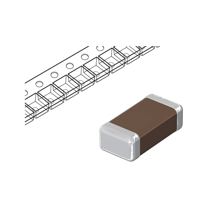 Condensator ceramic MLCC 7,5pF 50V C0G SMD 0402 ±0,1pF | Electronic-mag.ro | Componente Electronice Condensator ceramic MLCC 7,5pF 50V C0G SMD 0402 ±0,1pF | Electronic-mag.ro | Componente Electronice