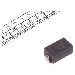 Diodă redresoare SMD 800V 1A SMAJ 1.1V 30A | Electronic-mag.ro | Componente Electronice