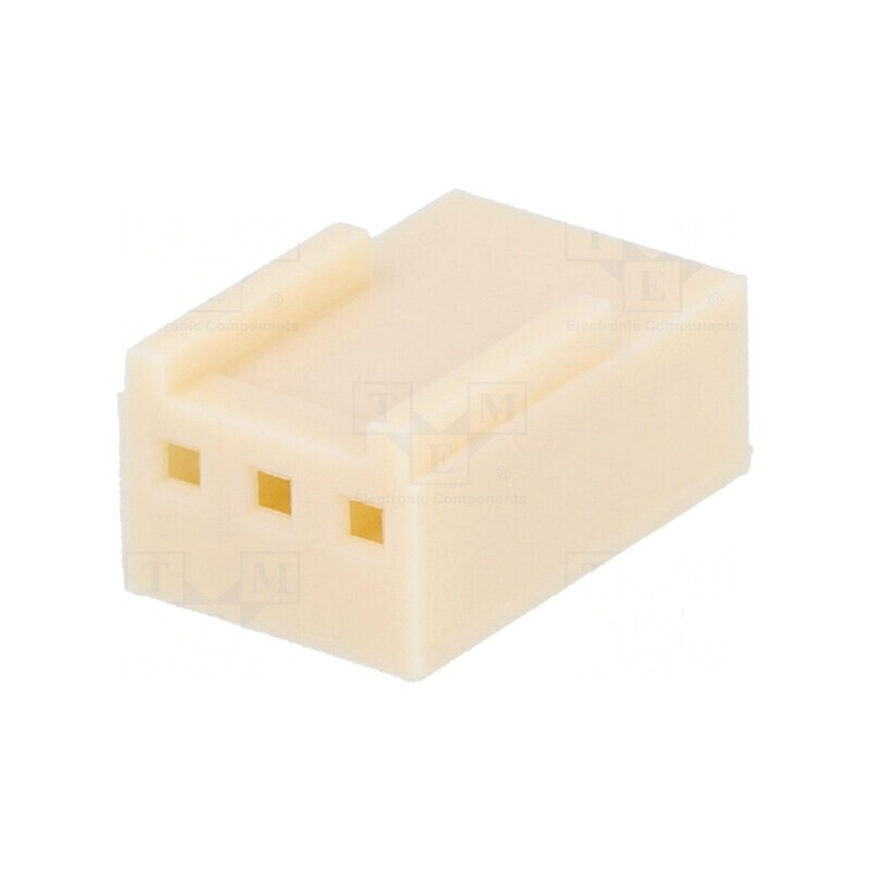 Conector cablu-placă mufă mamă NS25 2,54mm PIN 3 | Electronic-mag.ro | Componente Electronice