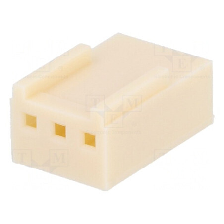 Conector cablu-placă mufă mamă NS25 2,54mm PIN 3 | Electronic-mag.ro | Componente Electronice