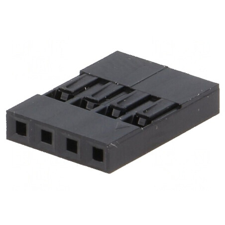 Conector şiruri pini mufă NSR/NDR mamă/tată 4 pini 2,54mm | Electronic-mag.ro | Componente Electronice