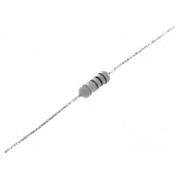 Rezistor metal oxide THT 56Ω 1W ±5% Ø3,2x9mm axial | Electronic-mag.ro | Componente Electronice