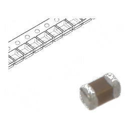 Condensator ceramic 100nF 16V X7R ±10% SMD 0402 | Electronic-mag.ro | Componente Electronice