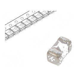 Condensator ceramic MLCC 100pF 50V C0G ±5% SMD 0402 | Electronic-mag.ro | Componente Electronice