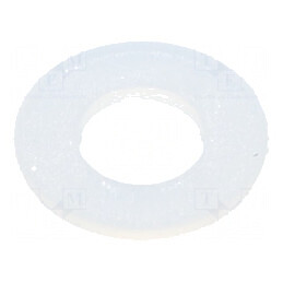 Şaibă rotundă M4 D9mm h0,8mm poliamidă DIN 125A | Electronic-mag.ro | Componente Electronice