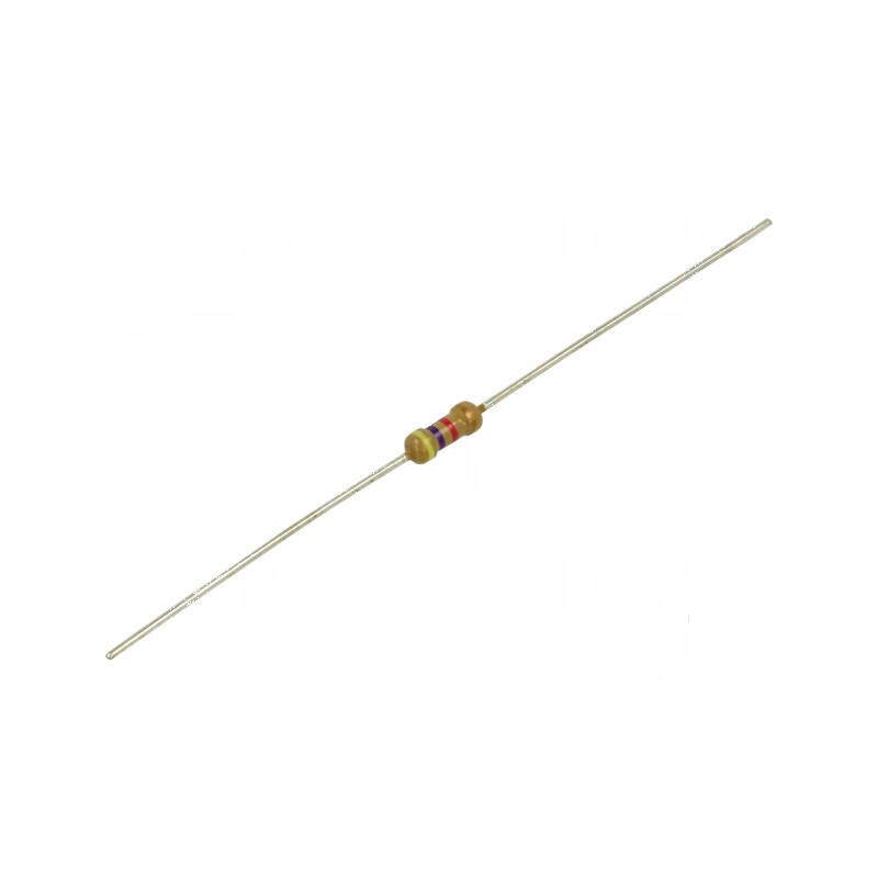 Rezistor carbon 4,7kΩ 250mW ±5% axial Ø2,4x6,3mm | Electronic-mag.ro | Componente Electronice Rezistor carbon 4,7kΩ 250mW ±5% axial Ø2,4x6,3mm | Electronic-mag.ro | Componente Electronice