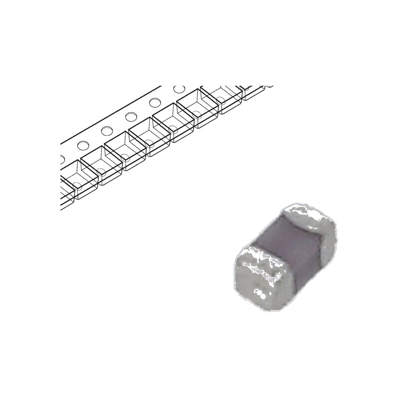 Condensator ceramic MLCC 100pF 50V C0G ±5% SMD 0402 | Electronic-mag.ro | Componente Electronice