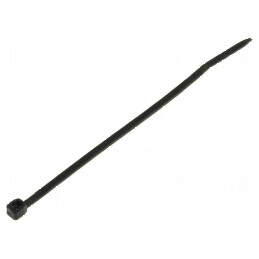Colier de strângere poliamidă neagră L: 71mm W: 1,6mm | Electronic-mag.ro | Componente Electronice