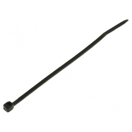 Colier de strângere poliamidă neagră L: 71mm W: 1,6mm | Electronic-mag.ro | Componente Electronice