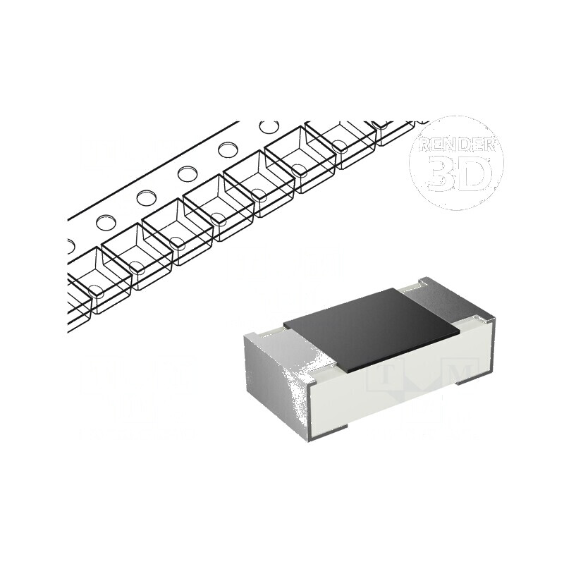 Rezistor thick film 0603 127kΩ 100mW ±1% 100ppm/°C | Electronic-mag.ro | Componente Electronice Rezistor thick film 0603 127kΩ 100mW ±1% 100ppm/°C | Electronic-mag.ro | Componente Electronice