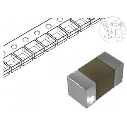 Condensator ceramic MLCC 22pF 25V C0G ±2% SMD 01005 | Electronic-mag.ro | Componente Electronice
