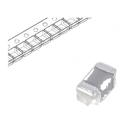 Condensator ceramic MLCC 820pF 50V C0G ±5% SMD 0402 | Electronic-mag.ro | Componente Electronice
