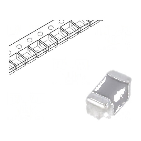 Condensator ceramic MLCC 820pF 50V C0G ±5% SMD 0402 | Electronic-mag.ro | Componente Electronice