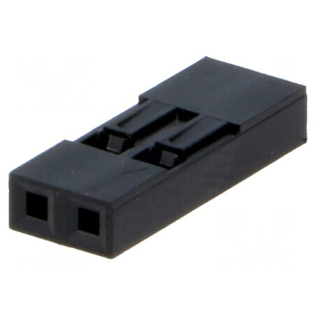 Conector şiruri pini mufa NSR/NDR mamă/tată 2 pini 2,54mm | Electronic-mag.ro | Componente Electronice