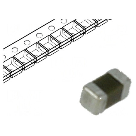 Condensator ceramic MLCC 2.2uF 10V X5R SMD 0402 ±20% | Electronic-mag.ro | Componente Electronice