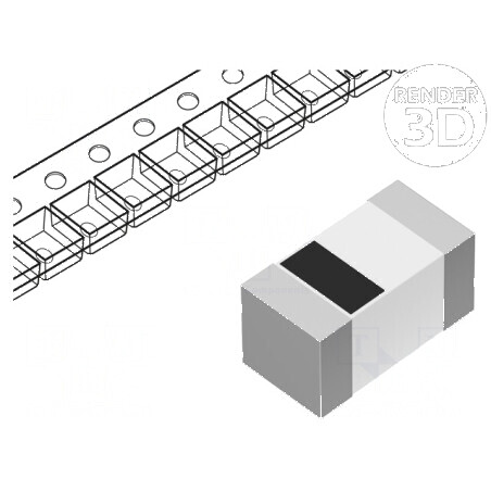 Inductor ceramic SMD 0201 82nH 70mA 3.8Ω 300MHz | Electronic-mag.ro | Componente Electronice